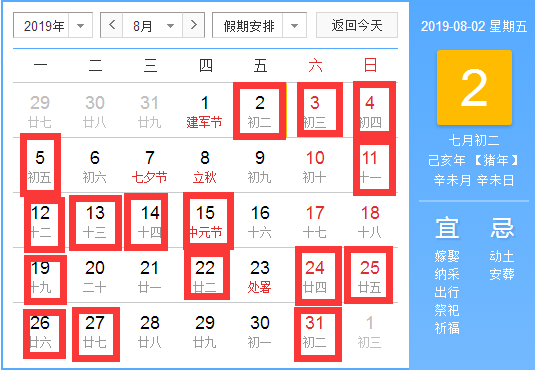 2020年8月1号建军节是开业黄道吉日吗 2020年农历六月十二开业好吗