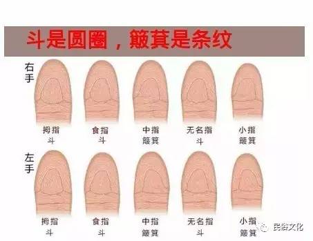 手指8个斗的人 　　手指八个斗的含义：