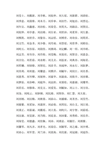 2017刘姓男孩起名方法 1、刘姓男孩名字起名方法笔画数理要吉利