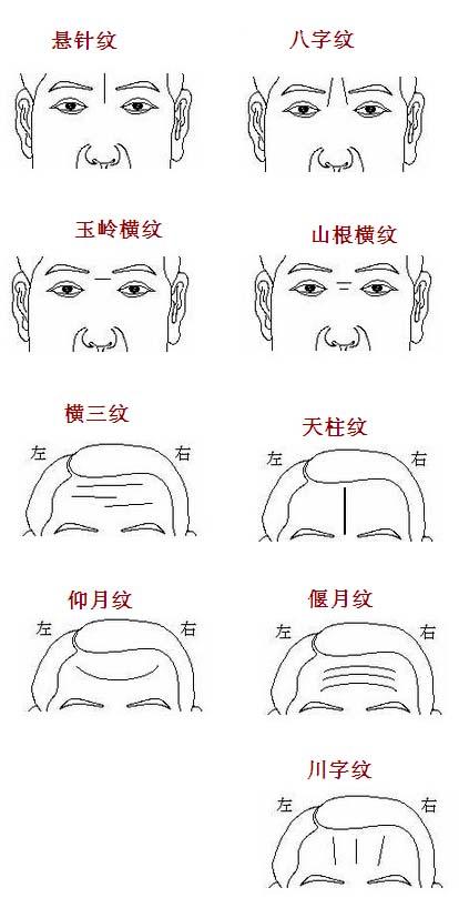 额头纹面相的不同说法汇总 一、什么是额头纹解说