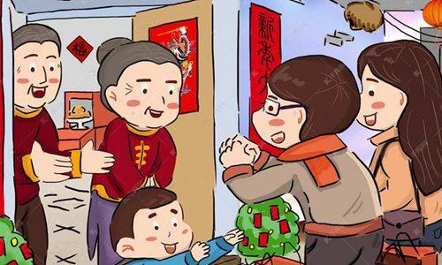 中国春节的风俗有哪些 拜年
