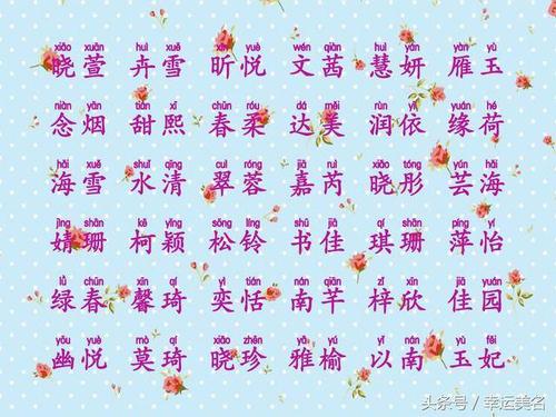 农历2020鼠年上元节出生的女孩怎么起名字 根据生辰八字给上元节出生的女孩起名字